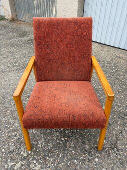 Retro křeslo Ton - 3