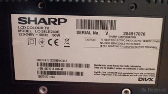 TV Sharp s ovladačem - LCD - 3