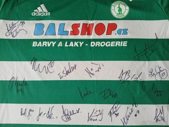 Fotbalový dres Bohemians 1905 Podepsaný - 3