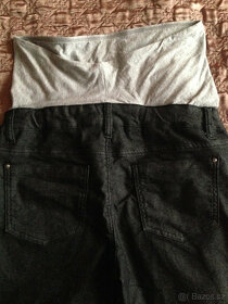 NOVÉ těhotenské kalhoty vel. M - 3