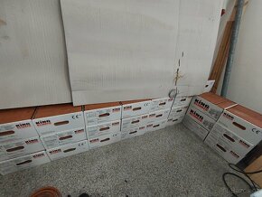 Obkladové fasádní pásky Klinker - červené - 12 m2 nové - 3