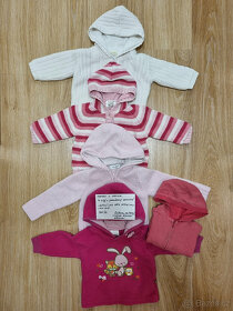 detske oblečení - mikiny vel 74-80 / 6-12M - 3