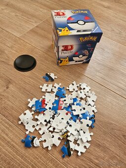 3D puzzle Pokémon - modrý - 3