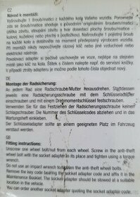 Bezpecnostni srouby Duster 2 - 3