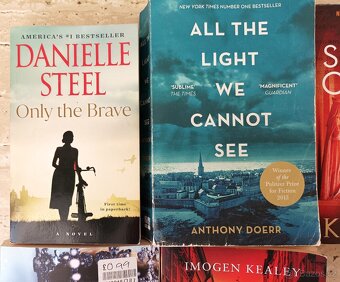 5 anglických knih, paperbacky - 3