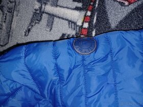 Modrá dětská zimní bunda 146/152 - 3