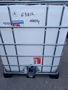 Ibc kontejner, barel, bečka, sud, nádrž 1000 litrů - 3