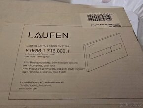 Laufen Ovládací tlačítko černá matná H895661 - 3