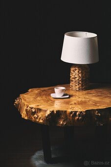 Luxusný konferenčný stolík Topoľ - priemer 110cm - 3