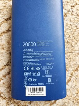 Powerbanka 20 000 mAh - 3