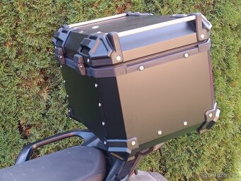 nový adventure moto kufr 45 litrů, černý, nepoužitý - 3
