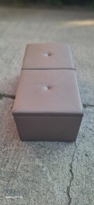 Taburet s úložným prostorem - 3