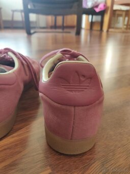 Adidas Gazelle růžové semišové tenisky, vel. EU 46 2/3 - 3