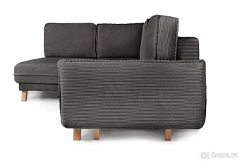 Rohové rozkládací sofa TORI, - 3