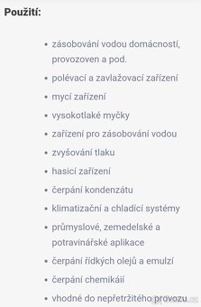 Čerpadlo odstředivé Calpeda - 3