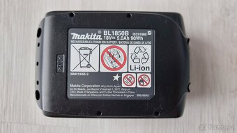 Akumulátor Makita BL1850B 18V/5,0Ah - 3