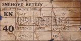 Sněhové řetězy na tyto pneumatiky - 3