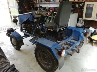 Malotraktor domácí výroby - 3