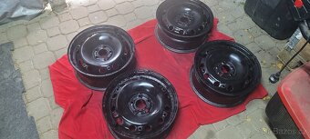 Plechové disky 5x100, ET38, R15 Škoda, Audi, VW, Seat - 3