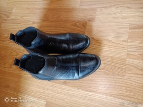 Kotníkové boty -kozačky - 3