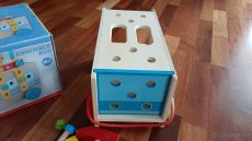 Dřevěný zatloukací autobus - 3