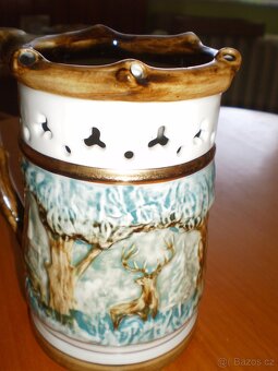 pulitr keramický - myslivecký motiv - ++nový++ - 3