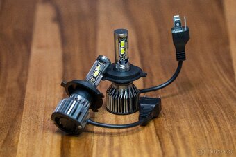 LED žárovky H4, H7, H1, 18 000 LM, 60W, 6000K - 3