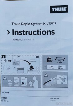 Kit Thule 1328 - Volkswagen Touran 03-15 - 3