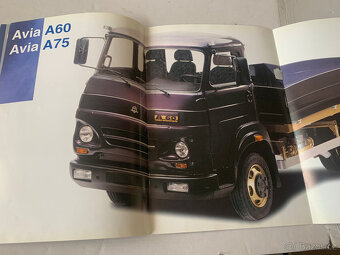 Avia A60, A75 – původní prospekt - 3