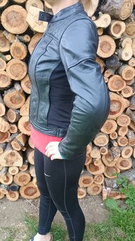Dámská kožená moto bunda - 3