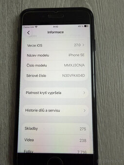 Prodím Iphone SE 2022 - 128GB - 3