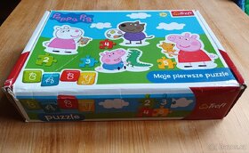 Puzzle Peppa Pig velké dílky - 3