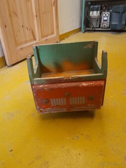 dřevěné auto hamiro nákladní - 3