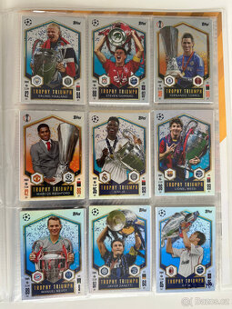 Balíček 100 fotbalových karet Topps Match Attax 2024/2025 - 3