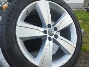 Letní sada alu kol Audi Q7 r20 - 3