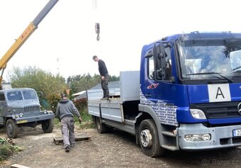 Mercedes Atego 1223, hákový nosič kontejnerů Palfinger , r.v - 3