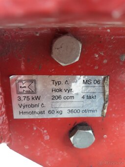 Malotraktor Terra Vari typ MS06 - 3