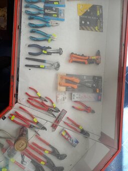 Kleště, klíče, pilniky, šroubováky, gola, brusivo - 3