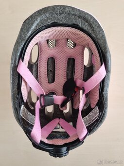 Dětská helma ABUS 45-50cm růžová - 3
