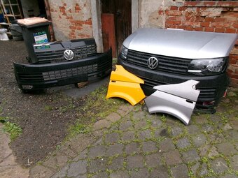 VW T6 - předek- kapota , světla, nárazník, blatníky, mlhovky - 3