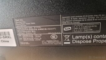LCD monitor DELL E177FPc 17" - 3