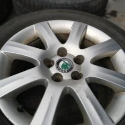 PRODAM=ALU KOLA 5X100R-15 ET-43 ORGINAL SKODA - 3