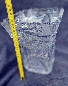 Křišťálová váza s ručním brusem - Crystal Bohemia - 3