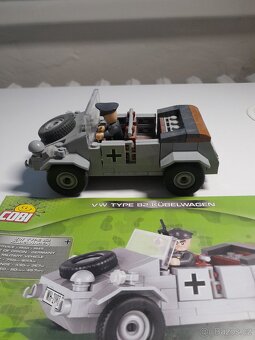 Lego Cobi 2187 německé vozidlo Kubelwagen - 3
