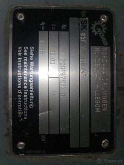 Převodovka NORD SK 83F - 3