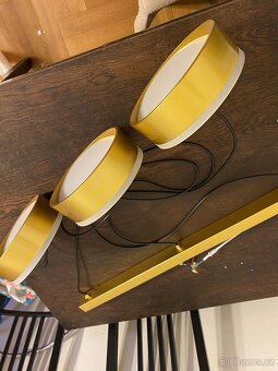 Stropní LED svítidlo Combi, matne zlatá - 3