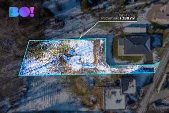 Prodej stavebního pozemku 1 388 m², ul. V Zimném dole, Orlov - 3