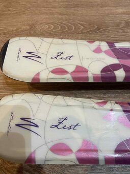 Dámské Lyže Elan ZEST PURPLE QT + ELW 9.0, 142 cm - 3