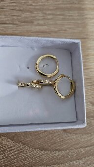 Naušnice kroužky a pecičky - 3