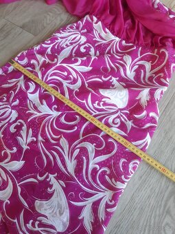 Růžové šaty vel.38 - 3